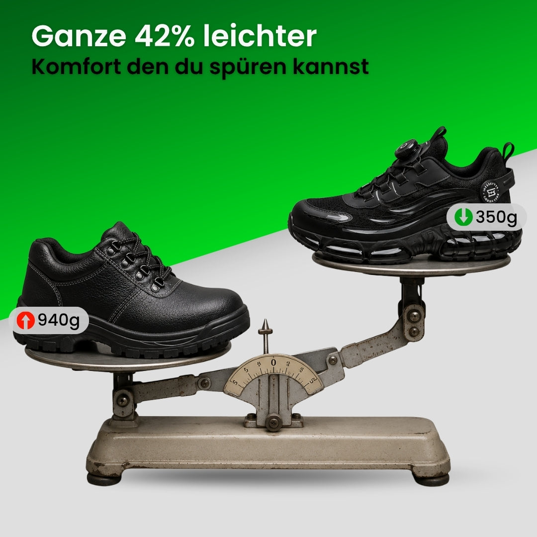 Vortex S3™ Sicherheitsschuhe für Damen & Herren - Schluss mit schweren Arbeitsschuhen