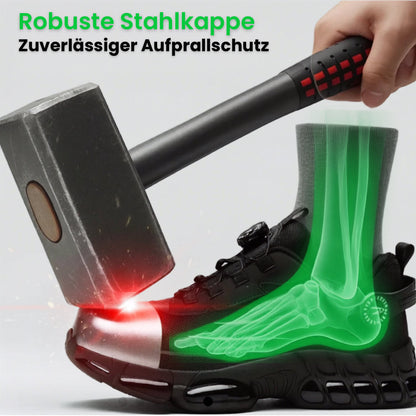 Vortex S3™ Sicherheitsschuhe für Damen & Herren - Schluss mit schweren Arbeitsschuhen